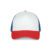 White/French red/Reflex blue